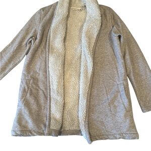 L.L. Bean Cream Faux-Sherpa Jacket